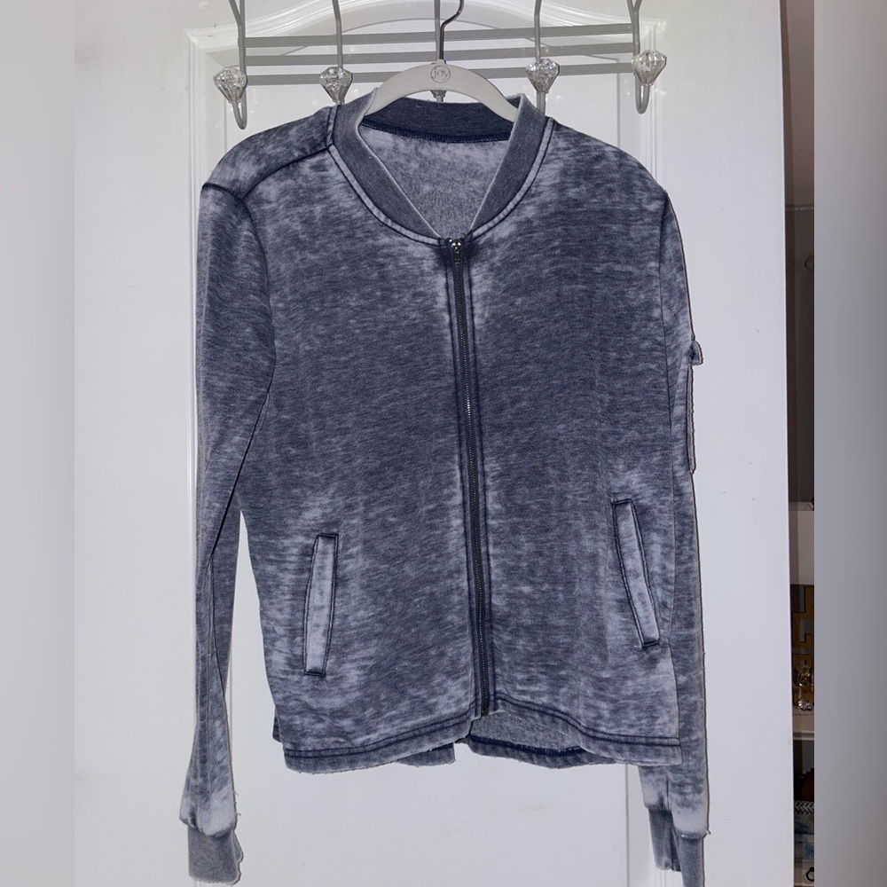Z-Supply Blue Zip Up
